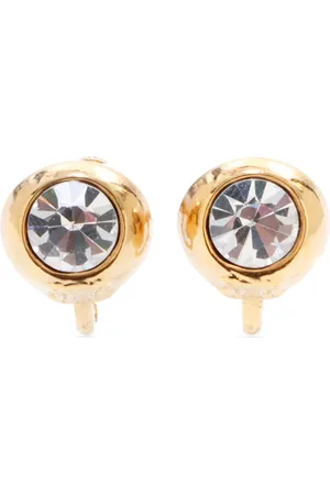 Céline Rhinestone clip-on earrings