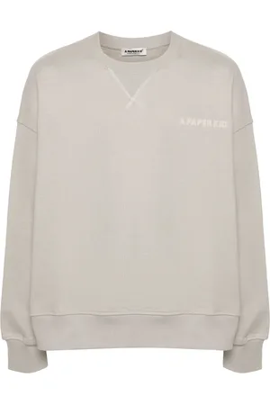 A PAPER KID Logo-print jersey sweatshirt
