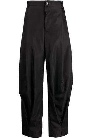 Ader Error Pleat-detailed loose-fit trousers
