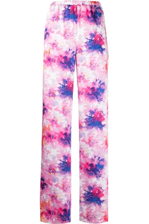 Msgm Floral-print trousers