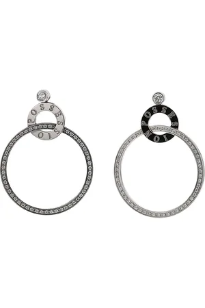 PIAGET 2010s pre-owned 18kt white gold diamond pre-owned Possession earrings