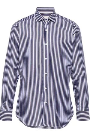 Tintoria Mattei Striped cotton shirt