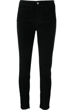 Jacob Cohen Mid-rise cotton-blend skinny trousers