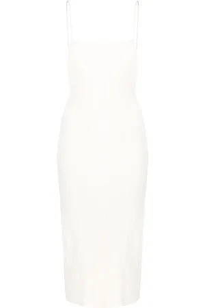 AERON Ribbed cami midi dress