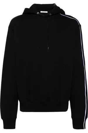 Peter Do Stripe-detail drawstring hoodie