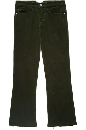 Frame Le Crop flared cropped jeans
