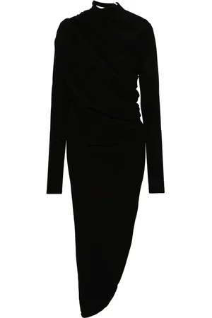 CHRISTOPHER ESBER Asymmetric draped maxi dress