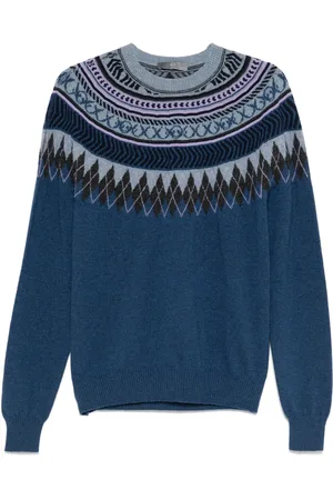 Alexander McQueen 2010s intarsia-pattern sweater