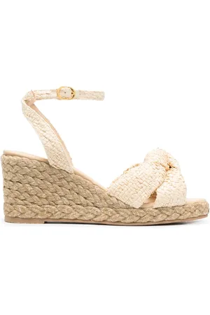 Stuart Weitzman Padded wedge espadrilles