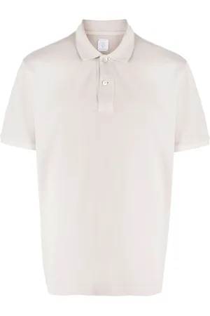 ELEVENTY Piqué cotton polo shirt