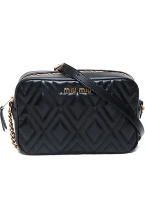 Miu Miu 2000-2020 logo-lettering shoulder bag