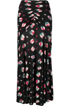 ULLA JOHNSON Nadira Nocturne-print maxi skirt