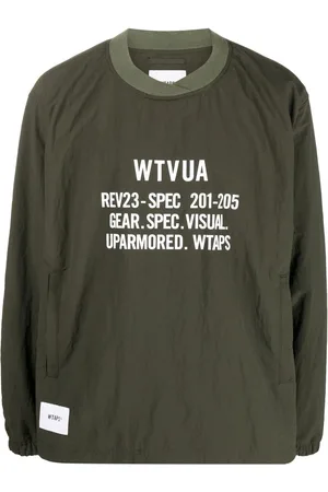 Wtaps Text-print long-sleeve sweatshirt