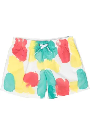 Sundek Abstract-print swim shorts