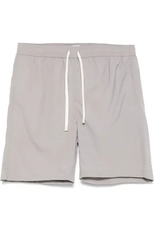 ELEVENTY Seersucker swim shorts