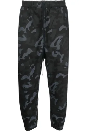 Alchemy Camouflage-print tapered trousers