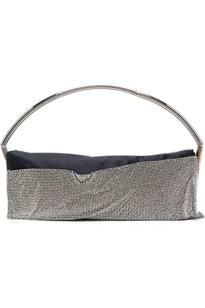 BENEDETTA BRUZZICHES Crystal-embellished clutch