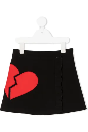 Msgm Broken heart mini skirt