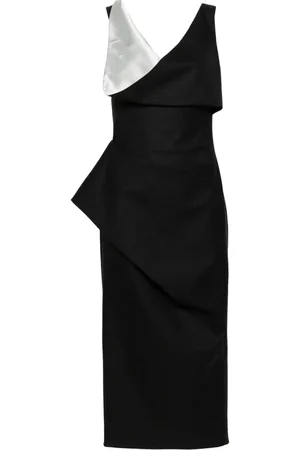 Alexander McQueen Pinstripe midi dress