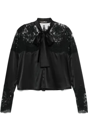 ERMANNO SCERVINO Lace-panel shirt