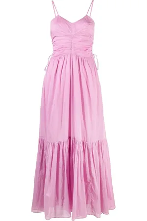 Marant Etoile Giana tiered maxi dress