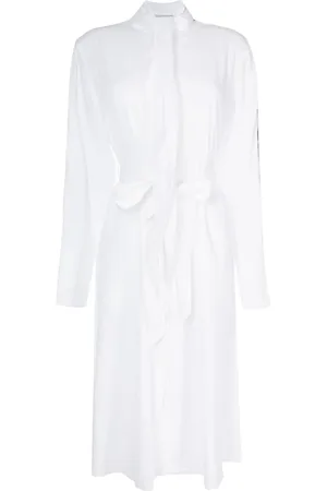 Peter Do Belted-waist button-down dress