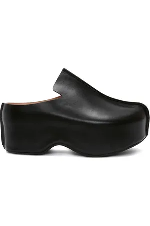 J.W.Anderson Leather platform clogs