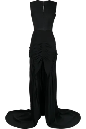 MATICEVSKI Totem draped long gown