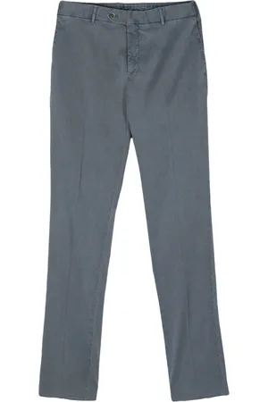 PT Torino Drawstring-waist tapered trousers