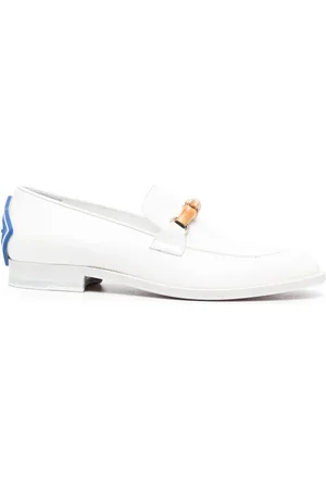 Casablanca Bamboo-detail leather loafers