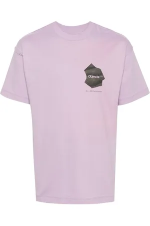 Objects IV Life Thought Bubble Spray-print cotton T-shirt