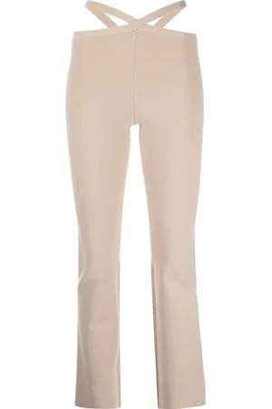Alexander Wang Criss-cross strap leggings