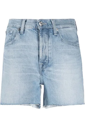 7 for all Mankind Raw-cut hem shorts
