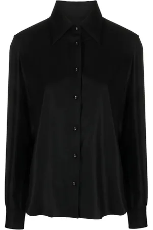 OFFICINE GENERALE Long-sleeve virgin wool shirt