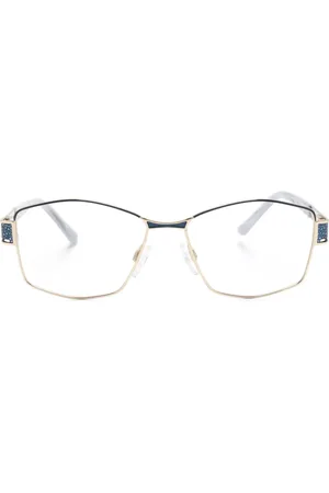 Cazal 1245 geometric-frame glasses