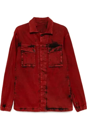 11 BY BORIS BIDJAN SABERI Denim shirt jacket