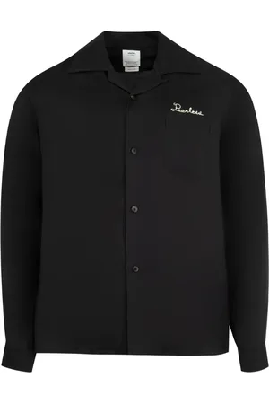 VISVIM Logo-embroidered shirt