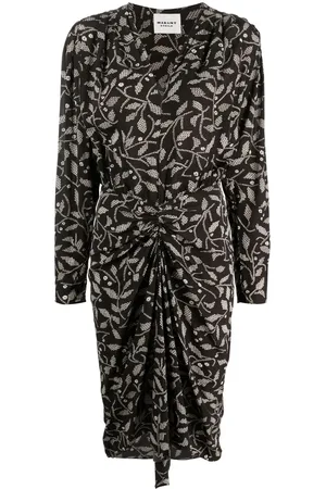 Marant Etoile Danalia wrap midi dress