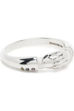 Bleue Burnham Hands Of Thought sterling- ring