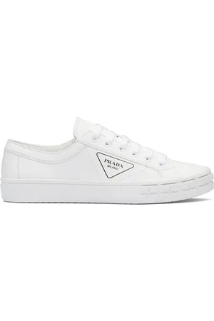 Prada Logo print low-top sneakers