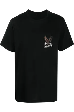 BILLIONAIRE Crest-logo crew-neck T-shirt