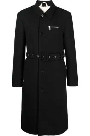 RAF SIMONS Single-breasted virgin-wool coat