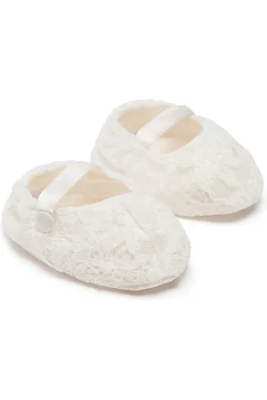 Dolce & Gabbana Picoted-lace Mary Jane shoes