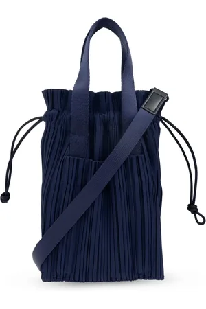 PLEATS PLEASE ISSEY MIYAKE Pleated drawstring tote bag