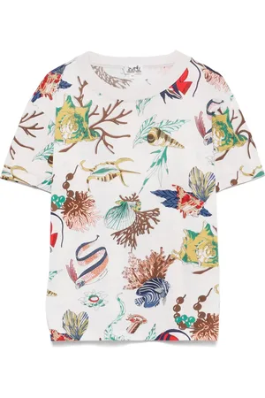 Hermès Cowrie-shell-print T-shirt