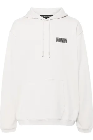 Les Benjamins Logo-print cotton hoodie