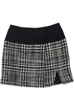Dior 2000s houndstooth mini skirt