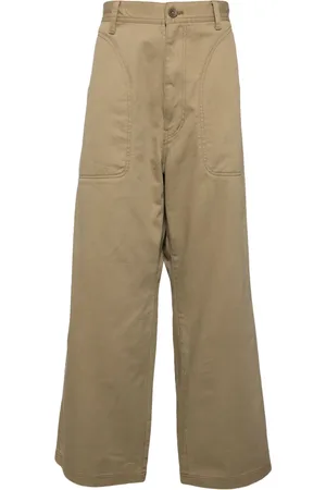 FACETASM Logo-patch trousers