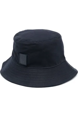 RAF SIMONS Logo-patch bucket hat