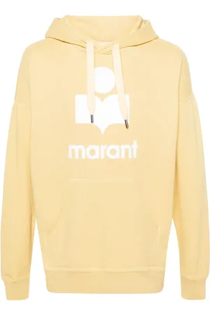 Isabel Marant Miley logo-flocked hoodie
